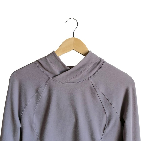 Lululemon Nice & Natural Popover Top 4 Dusty Dawn Purple - Picture 4 of 10